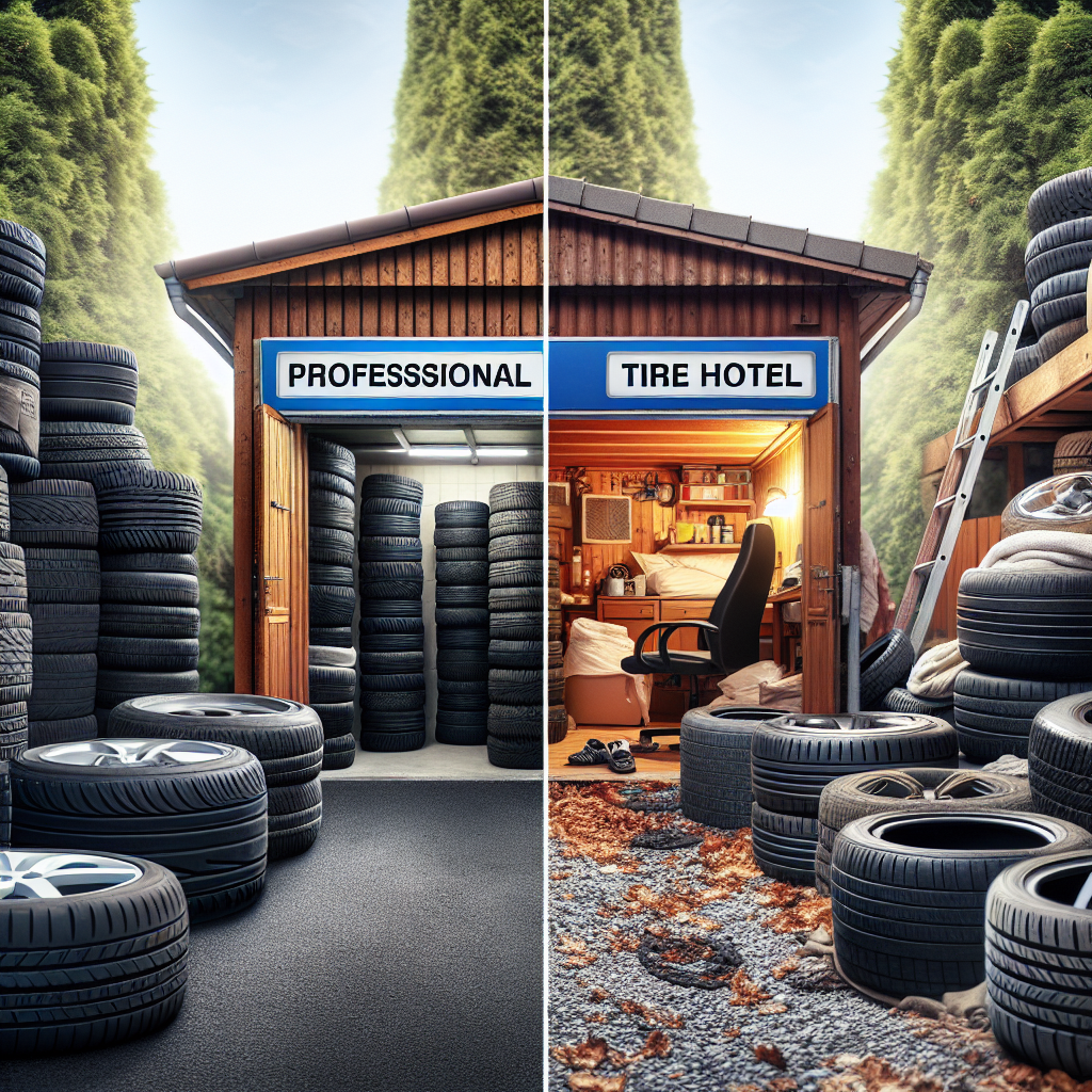 Dækhotel eller hjemmeopbevaring? Fordele og ulemper